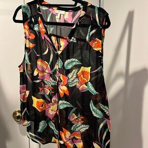 Beautiful classy sleeveless blouse